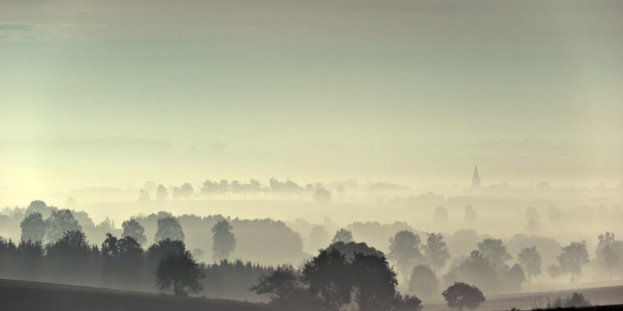 “Traumhaft schöne Landschaft vom Nebel durchdrungen” – (Bild: 0088)