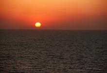 “Sonnenuntergang auf dem Mittelmeer” – (Bild 0140)