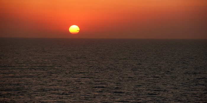 “Sonnenuntergang auf dem Mittelmeer” – (Bild 0140)